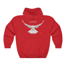 Load image into Gallery viewer, Love Dove Hooded Sweatshirt