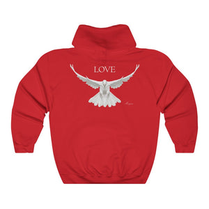 Love Dove Hooded Sweatshirt