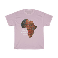 Load image into Gallery viewer, Black History 2022 Heavy Cotton Tee