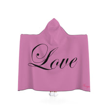 Load image into Gallery viewer, Hooded &quot;Love&quot; Blanket (50&quot; x 40&quot;)