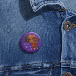 Black History 2022 Button (Purple)