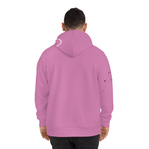 Amor" Hoodie Pink (AOP)