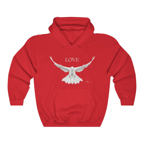 Love Dove Hooded Sweatshirt