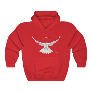 Love Dove Hooded Sweatshirt