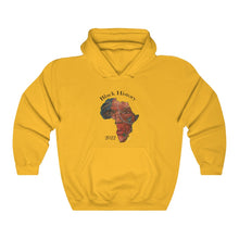 Load image into Gallery viewer, Black History 2022 Premium Hooded Sweatshirt