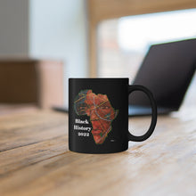 Load image into Gallery viewer, Black History 2022 Mug (Black)