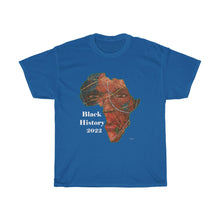 Load image into Gallery viewer, Black History 2022 Heavy Cotton Tee