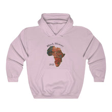 Load image into Gallery viewer, Black History 2022 Premium Hooded Sweatshirt