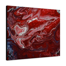 Load image into Gallery viewer, *Red Flow Wooden Backed Canvas