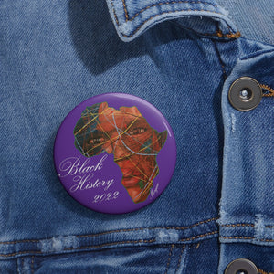 Black History 2022 Button (Purple)