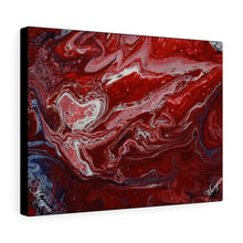 Load image into Gallery viewer, *Red Flow Wooden Backed Canvas