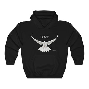 Love Dove Hooded Sweatshirt