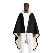 Load image into Gallery viewer, Hooded Sherpa Fleece &quot;Amor&quot; Blanket