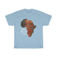 Load image into Gallery viewer, Black History 2022 Heavy Cotton Tee