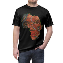 Load image into Gallery viewer, Black History Face of Africa Tee (AOP)