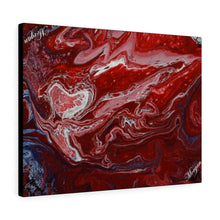 Load image into Gallery viewer, *Red Flow Wooden Backed Canvas