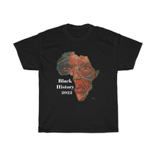 Load image into Gallery viewer, Black History 2022 Heavy Cotton Tee