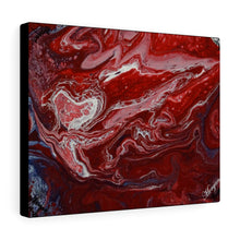 Load image into Gallery viewer, *Red Flow Wooden Backed Canvas