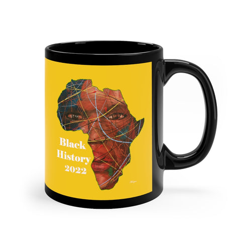 Black History 2022 Mug (Yellow)