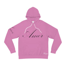 Load image into Gallery viewer, Amor&quot; Hoodie Pink (AOP)