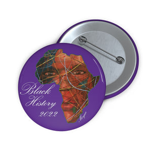 Black History 2022 Button (Purple)