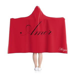 Hooded "Amor" Blanket (80" x 56")