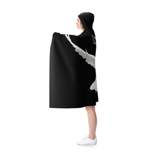 Hooded Love Dove Blanket (80" x 56")