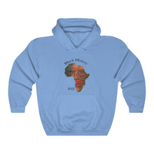 Load image into Gallery viewer, Black History 2022 Premium Hooded Sweatshirt