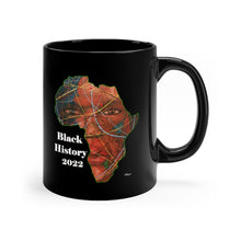 Load image into Gallery viewer, Black History 2022 Mug (Black)