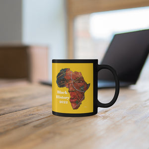 Black History 2022 Mug (Yellow)