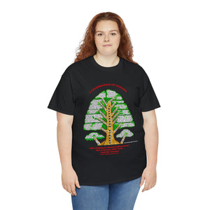 1 Unisex Heavy Cotton Tee  THE TREE