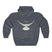 Load image into Gallery viewer, Love Dove Hooded Sweatshirt