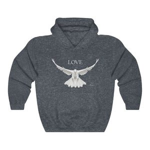 Love Dove Hooded Sweatshirt