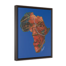 Load image into Gallery viewer, *Face of Africa Walnut Framed Canvas