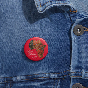 Black History 2022 Button (Red)