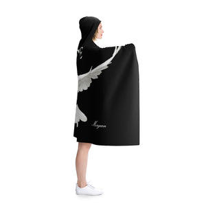 Hooded Love Dove Blanket (80" x 56")