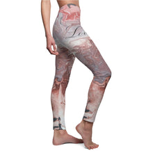 Load image into Gallery viewer, Fire and Ice Love Leggings