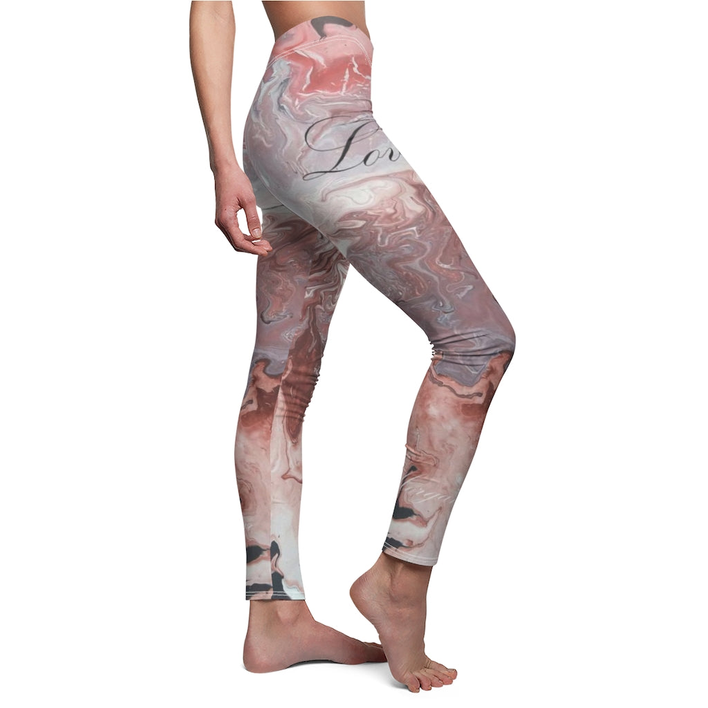 Fire and Ice Love Leggings