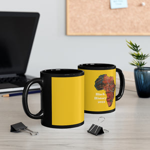 Black History 2022 Mug (Yellow)