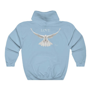 Love Dove Hooded Sweatshirt