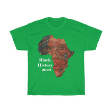 Load image into Gallery viewer, Black History 2022 Cotton Tee