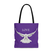 Load image into Gallery viewer, Love Dove Tote Bag (AOP)