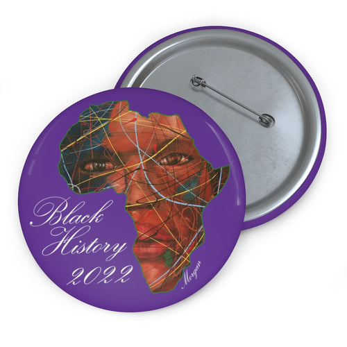 Black History 2022 Button (Purple)